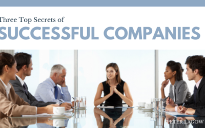Three Top Secrets of Successful Companies